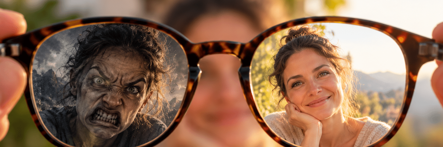 brille, durch die wir die welt anschauen